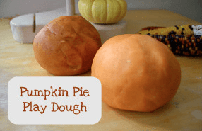 Pumpkin Pie Play Dough