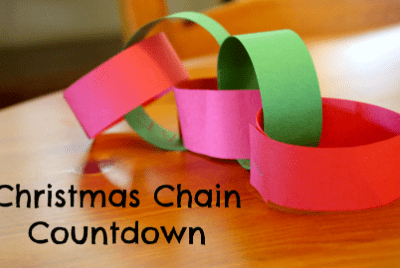 The Christmas Countdown Chain