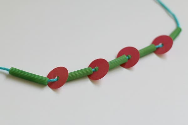 Creating The Very Hungry Caterpillar Necklace Craft for Kids