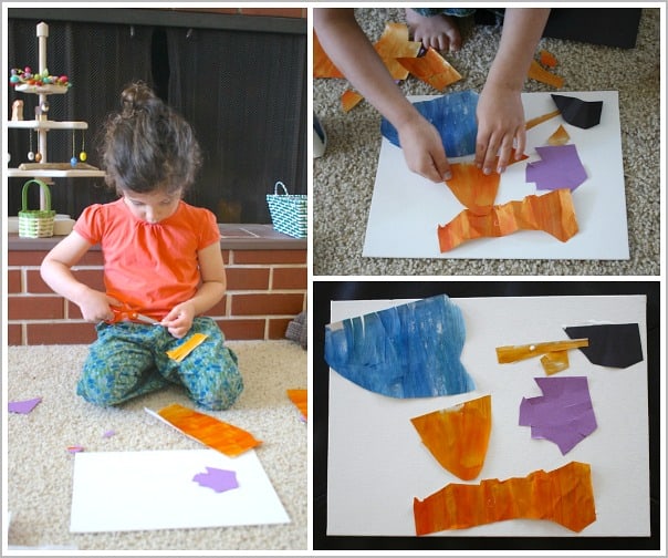 Magnetic Cutout Artwork for Kids Inspired by Matisse
