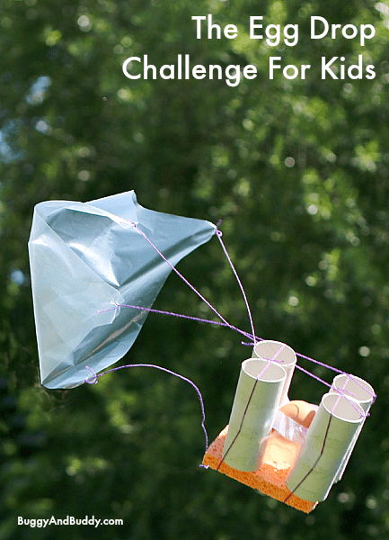 Egg Drop Challenge with Free Planning Printable - Buggy and Buddy
