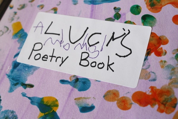 poetry book label