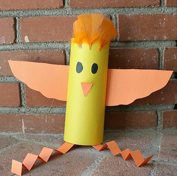 Chicken Windsock Craft for Kids