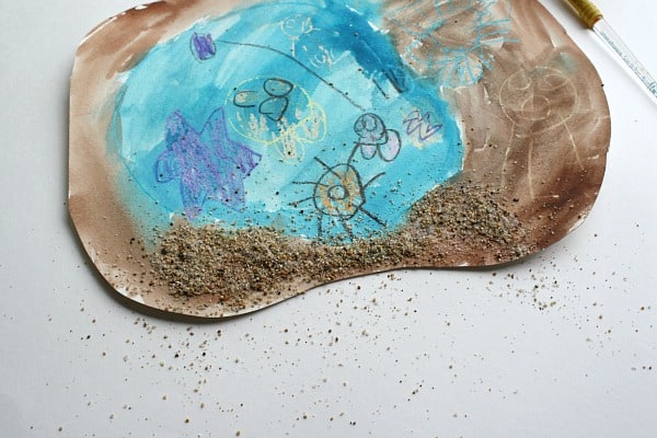 Tide Pool Art for Kids~ Buggy and Buddy
