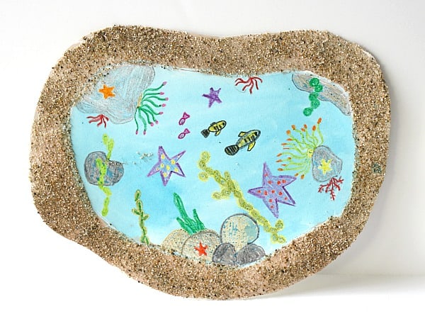 Tide Pool Art for Kids~ Buggy and Buddy