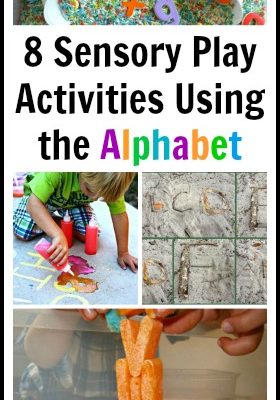 8 Sensory Play Activities Using the Alphabet