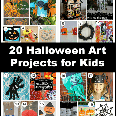 20 Halloween Art Projects for Kids to Make