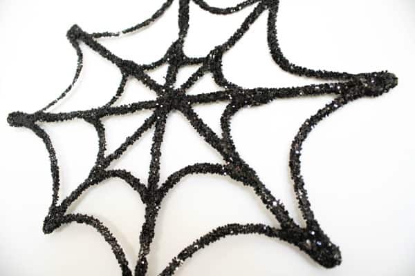 Glittery Spiderweb