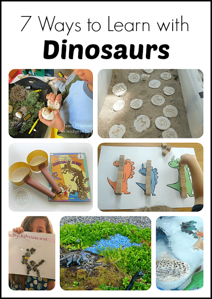 7 Ways to Learn with Dinosaurs 