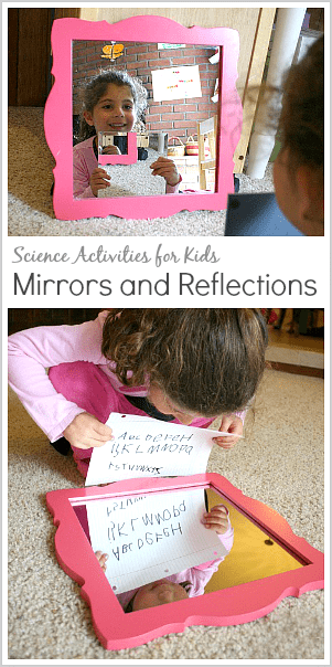 Science Activities for Kids: Exploring Mirrors and Reflections~ BuggyandBuddy.com