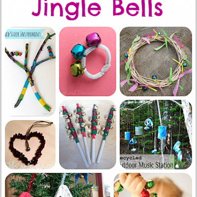14 Easy Crafts for Kids Using Jingle Bells