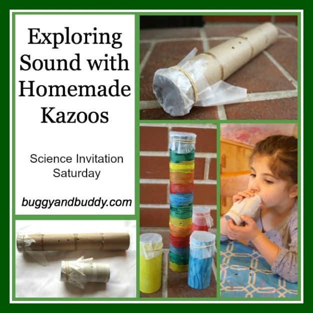 Making a Homemade Kazoo: Science for Kids~ Buggy and Buddy