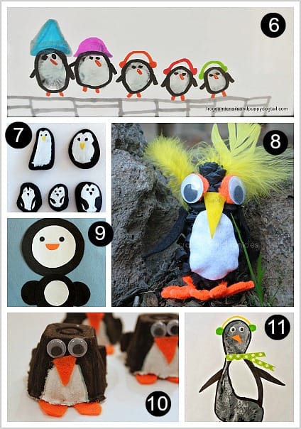 Penguin crafts and activities