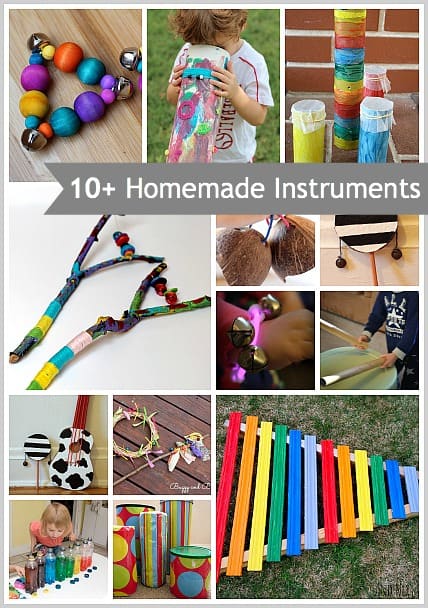 Homemade Music Instruments For Kids / Home Made musical instrument! | Homemade musical ... - Follow along for simple and fun instruments that can be made at home.