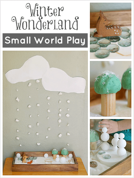 Winter Wonderland Small World Play~ Buggy and Buddy
