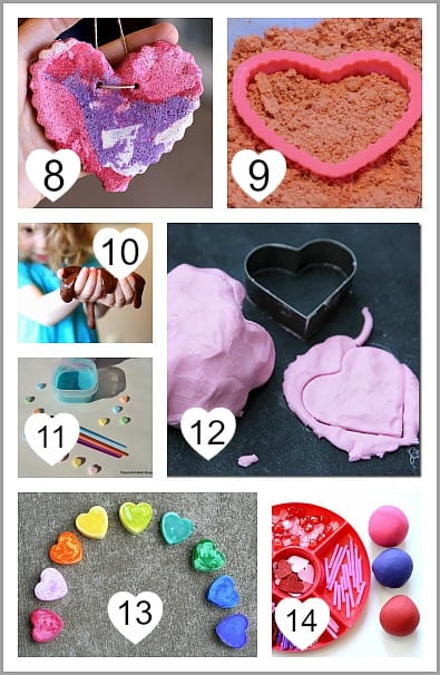 Valentine Themed Recipes for Play and Creating