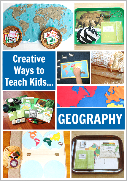 Tons of Creative Ways to Teach Your Kids Geography!