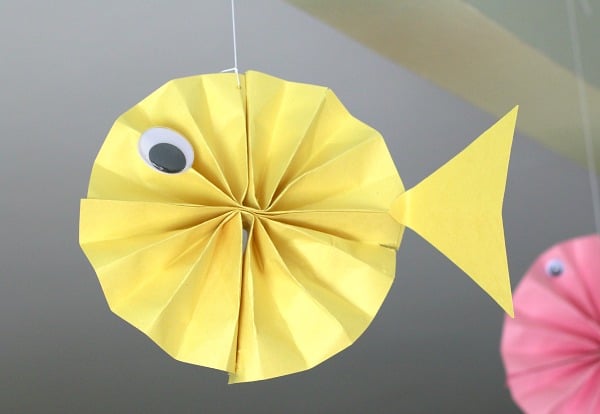 fish paper craft for kids