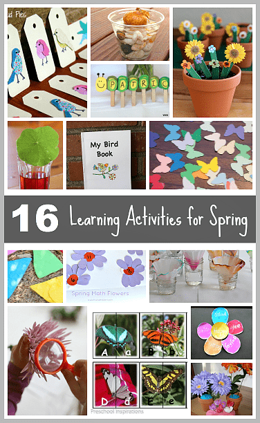 16 Spring Themed Learning Activities for Kids