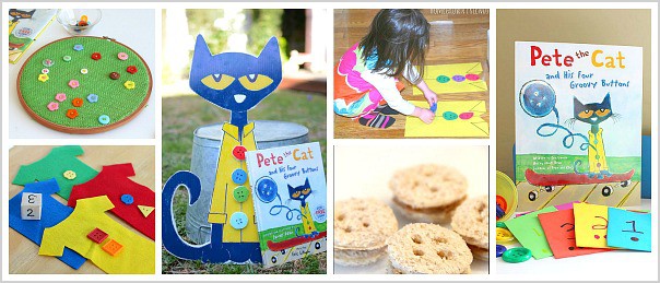 Learning Activities for Pete the Cat and His Four Groovy Buttons