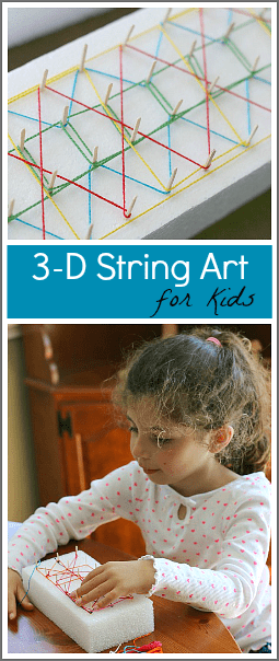 3-D String Art for Kids~ Buggy and Buddy