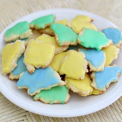 Cooking with Kids: Little Blue and Little Yellow Cookies