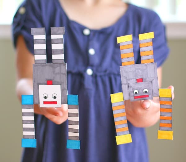 Science for Kids: Make a Balancing Robot! (FREE Printable)~ Buggy and Buddy