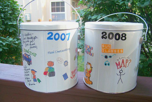 Travel Buckets for Kids