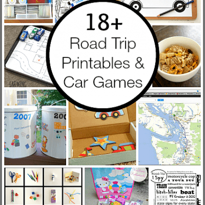Road Trip Printables and Car Games for Kids