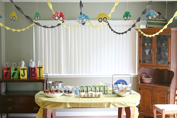 Car Themed Birthday Party~ Buggy and Buddy