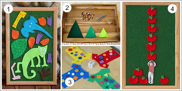 Learning Activities Using Felt~ Buggy and Buddy