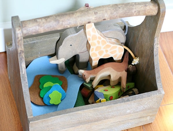 How to Store Items for Small World Play