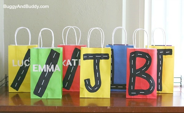 Car Themed Treat Bags~ Buggy and Buddy