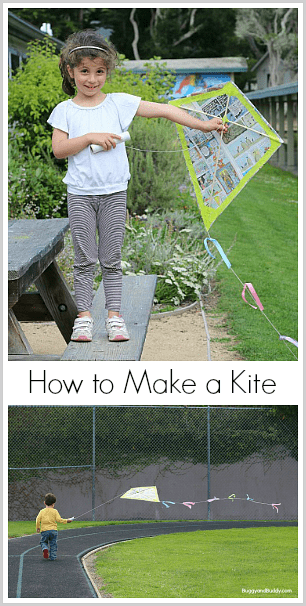 how to make a kite~ BuggyandBuddy.com