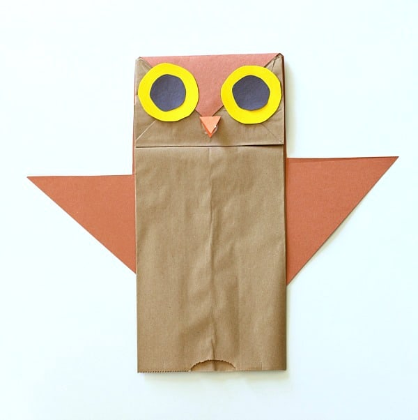 paper bag owls