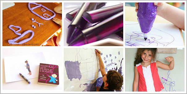 Activities for Kids Inspired by Harold and the Purple Crayon