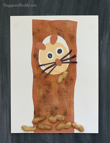 Children's Craft Based on the Story, Nuts to You! by Lois Ehlert~BuggyandBuddy.com