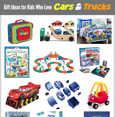 15 Gift Ideas for Kids Who Love Cars and Trucks