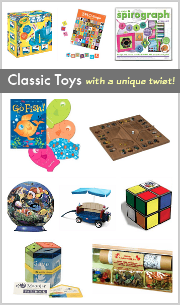 Gift Ideas for Kids: 10 Classic Toys with a Unique Twist