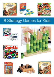 Holiday Gift Guide: 8 Strategy Games for Kids~ BuggyandBuddy.com