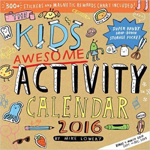 Kids Awesome Activity Calendar 2016