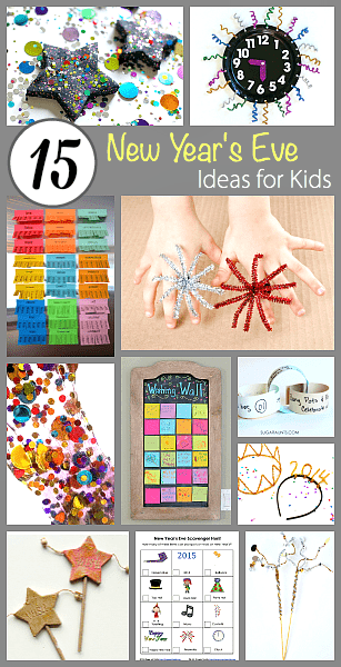 15 New Year's Eve Crafts and Activities for Kids 