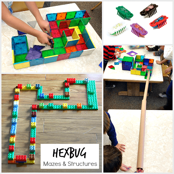 Creating Hexbug Mazes and Structures in the Classroom and at Home! ~ BuggyandBuddy.com