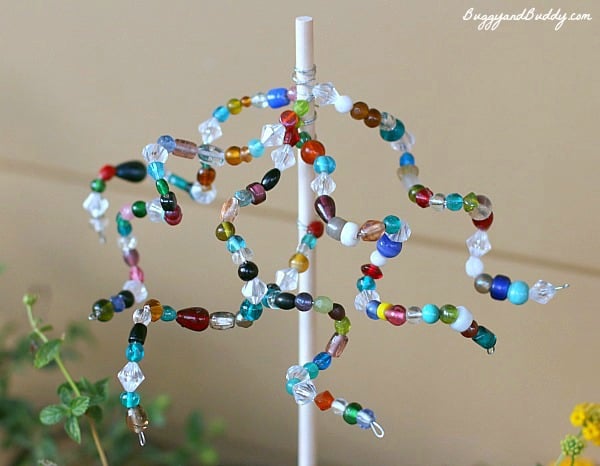 Beaded Garden Ornaments (Inspired by The Artful Year)