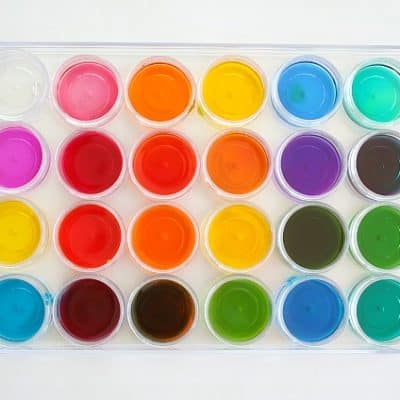 Mixing Colors: Color Array Using a Tray and Pipettes