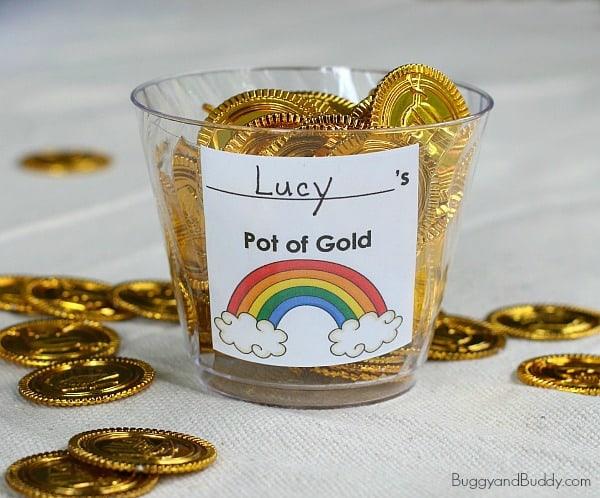Math Games for Kids: St. Patrick's Day Gold Coin Hide-and-Seek