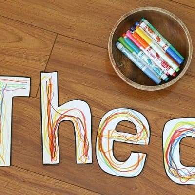 Beginner Name Writing Practice for Preschoolers