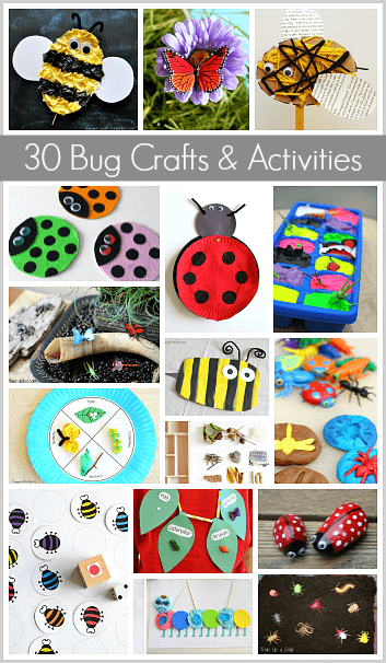 30 Bug Crafts and Activities for Kids - Buggy and Buddy