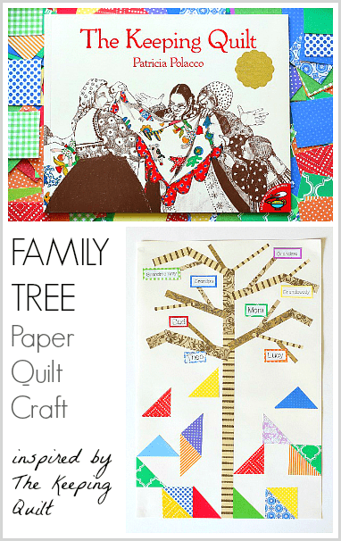 The Keeping Quilt: Family Tree Craft for Kids~ BuggyandBuddy