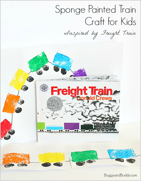 BOXED 14x Childs Chunky Paint Set Foam Stampers Train Car Lorry Helicopter Print 